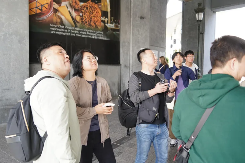 Conversations at the museum